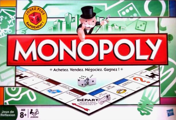 50 billets de 1000 francs monopoly - jeux societe