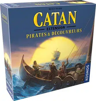 Catan extension Pirates et Découvreurs