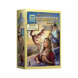 Carcassonne : Princesse et dragon