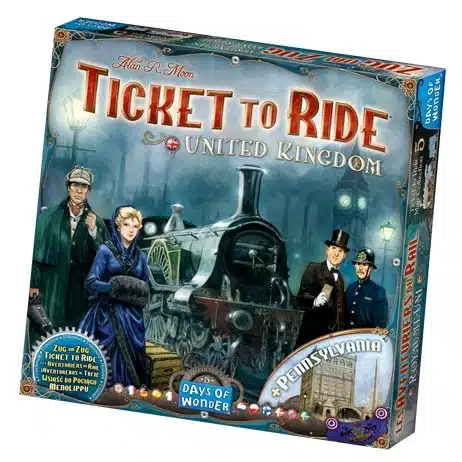 Les Aventuriers Du Rail - Ticket To Ride Royaume Uni